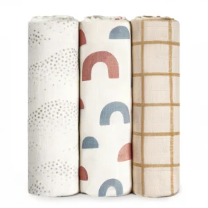 Bamboo Baby Muslin Swaddle Blanket