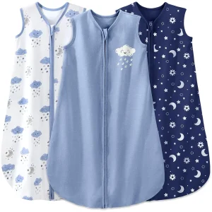 3-Pack Organic Cotton Baby Sleep Sack 1