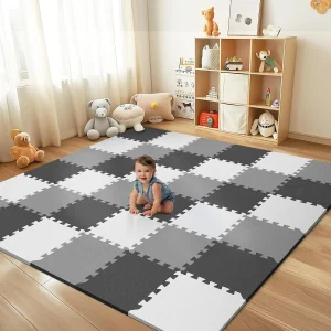 36Pcs Interlocking Foam Play Mat for Babies & Toddlers